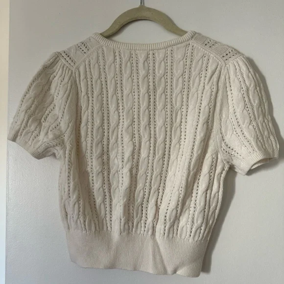 ARITZIA WILFRED Fey Cardigan in Color Oak sz M - Picture 9 of 10